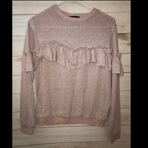 Ruffle sweater